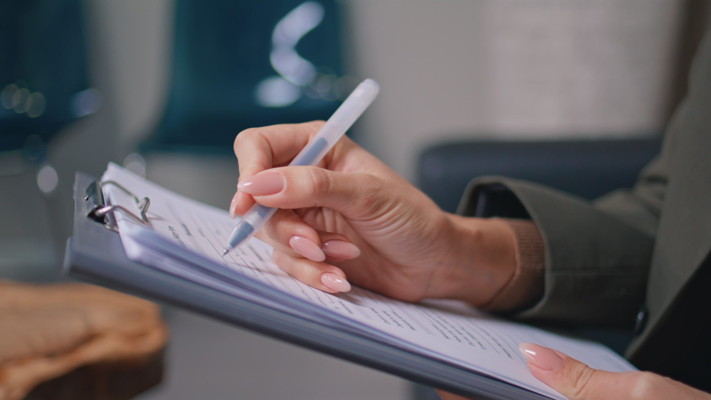 Signing the written treatment plan
