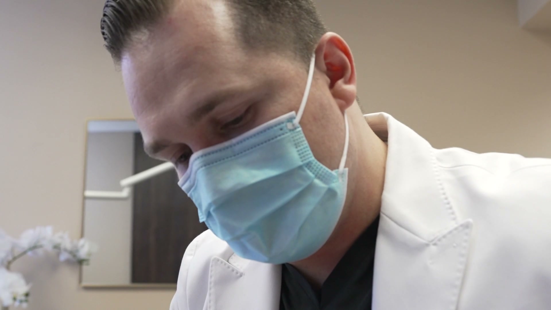Dr. Barriere in surgery